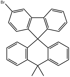 3'-Bromo-10,10-dimethyl-Spiro[anthracene-9(10H),9'-[
9H]fluorene] Struktur