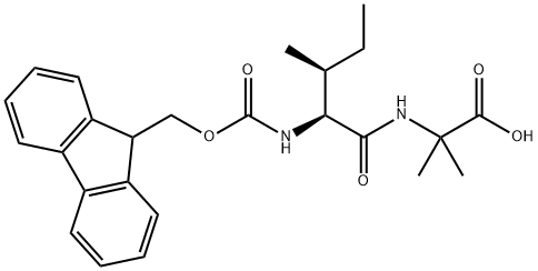 Fmoc-Ile-Aib-OH Struktur