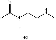 N-Methyl-N-[2-(methylamino)ethyl]acetamide HCl Struktur