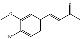 4-(4-HYDROXY-3-METHOXYPHENYL)-3-BUTEN-2-ONE Struktur