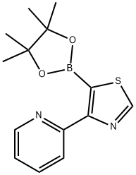 4-(2-Pyridyl)thiazole-5-boronic acid pinacol ester Struktur