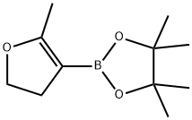 2,3-Dihydro-5-methylfuran-4-boronic acid pinacol ester Struktur