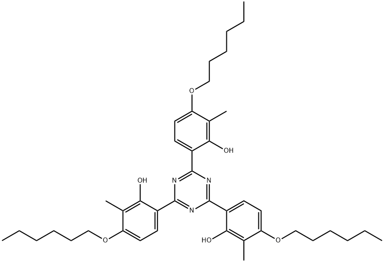 2,2,2-(1,3,5-Triazine-2,4,6-triyl)tris[5-(hexyloxy)-6-methylphenol]