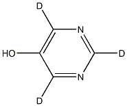 pyrimidin-d3-5-ol Struktur