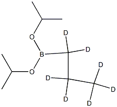 diisopropyl (propyl-d7)boronate Struktur