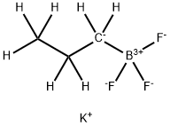 potassium trifluoro(propyl-d7)borate Struktur