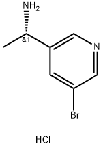 (S)-1-(5-BROMOPYRIDIN-3-YL)ETHANAMINE DIHYDROCHLORIDE Struktur