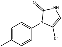 5-bromo-1-(p-tolyl)-1,3-dihydro-2H-imidazol-2-one Struktur