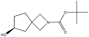 (S)-6-羥基-2-氮雜螺[3.4]辛烷-2-羧酸叔丁酯, 2376903-72-7, 結構式