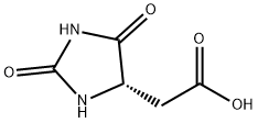 4-Imidazolidineacetic acid, 2,5-dioxo-, (4S)- Struktur