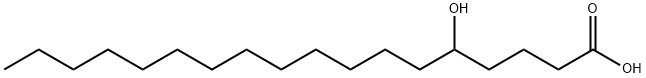 5-Hydroxyoctadecanoic acid Struktur