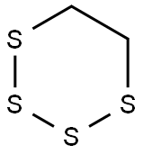 1,2,3,4-TETRATHIANE Struktur