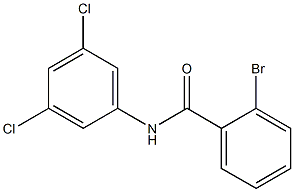 2-bromo-N-(3,5-dichlorophenyl)benzamide Struktur