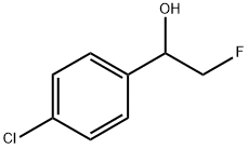 1-(4-chlorophenyl)-2-fluoroethanol Struktur