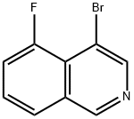 4-bromo-5-fluoroisoquinoline Struktur