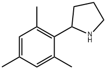 2-(2,4,6-trimethylphenyl)pyrrolidine Struktur