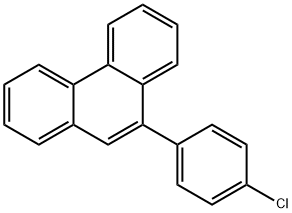 9-(4-chlorophenyl)phenanthrene Struktur