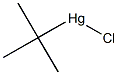 tert-Butylchloromercury(II) Struktur