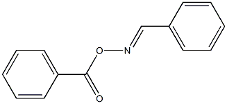 Benzaldehyde O-benzoyl oxime Struktur