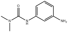 1-(3-aminophenyl)-3,3-dimethylurea Struktur