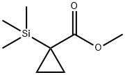 Methyl 1-(Trimethylsilyl)cyclopropanecarboxylate Struktur