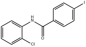 N-(2-chlorophenyl)-4-iodobenzamide Struktur