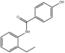 N-(2-ethylphenyl)-4-hydroxybenzamide Struktur