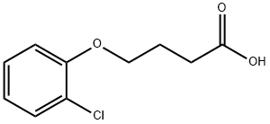 4-(2-chlorophenoxy)butanoic acid Struktur