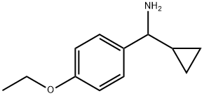 cyclopropyl(4-ethoxyphenyl)methanamine Struktur