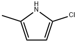 2-chloro-5-methyl-1H-pyrrole Struktur