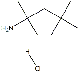 2,4,4-Trimethylpentan-2-amine Hydrochloride Struktur