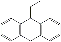 9-ethyl-9,10-dihydro-anthracene Struktur