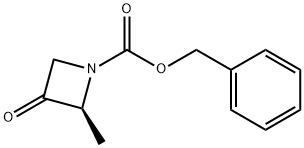 benzyl (2S)-2-methyl-3-oxoazetidine-1-carboxylate Struktur