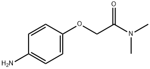 2-(4-AMINOPHENOXY)-N,N-DIMETHYLACETAMIDE Struktur