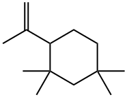 1,1,5,5-四甲基-2-(1-甲基乙烯基)環(huán)己烷, 63251-38-7, 結(jié)構(gòu)式