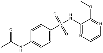 Acetamide, N-[4-[[(3-methoxy-2-pyrazinyl)amino]sulfonyl]phenyl]-