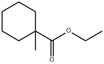 ethyl 1-methylcyclohexane-1-carboxylate Struktur