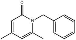 1-Benzyl-4,6-dimethylpyridin-2(1H)-one Struktur