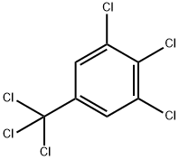 1,2,3-trichloro-5-(trichloromethyl)benzene Struktur