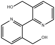 3,3'-bis(hydroxymethyl)-2,2'-bipyridine Struktur