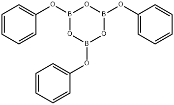 Boroxin, 2,4,6-triphenoxy- Struktur