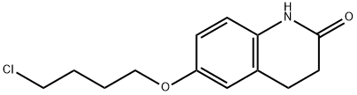 2(1H)-Quinolinone, 6-(4-chlorobutoxy)-3,4-dihydro- Struktur