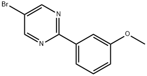 5-Bromo-2-(3-methoxyphenyl)pyrimidine Struktur