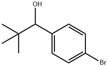 1-(4-bromophenyl)-2,2-dimethylpropan-1-ol Struktur