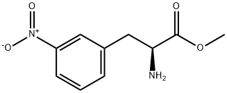 METHYL 2-AMINO-3-(3-NITROPHENYL)PROPANOATE Struktur