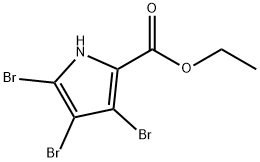 ethyl 3,4,5-tribromopyrrole-2-carboxylate Struktur