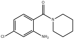 5-chloro-2-(piperidine-1-carbonyl)aniline Struktur