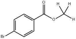 Methyl-d3 bromophenyl-4-carboxylate Struktur