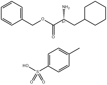 Beta-Cyclohexyl-D-Alanine Benzyl Ester-Para- Toluenesulfonate Struktur