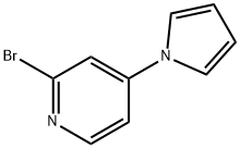 2-Bromo-4-(1H-pyrrol-1-yl)pyridine Struktur